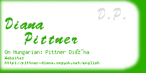 diana pittner business card